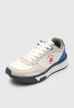 Tenis Lifestyle Beige-Gris-Blanco Beverly Hills Polo Club Star