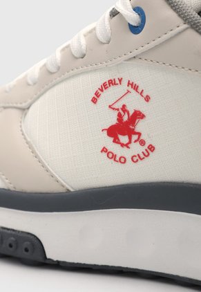 Tenis Lifestyle Beige-Gris-Blanco Beverly Hills Polo Club Star