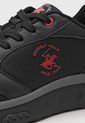 Tenis Lifestyle Negro-Gris-Rojo Beverly Hills Polo Club Star de Beverly Hills Polo Club