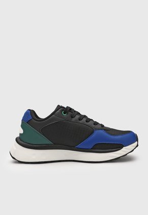 Tenis Lifestyle Negro-Blanco-Azul-Verde Beverly Hills Polo Club Star