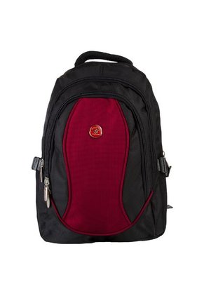 Maleta Polo Club Negro-Rojo