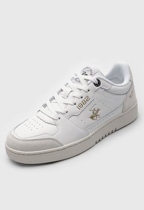Tenis Lifestyle Blanco-Marfil-Gris Beverly Hills Polo Club Pirlo