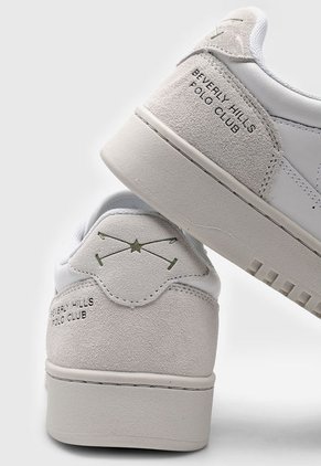 Tenis Lifestyle Blanco-Marfil-Gris Beverly Hills Polo Club Pirlo