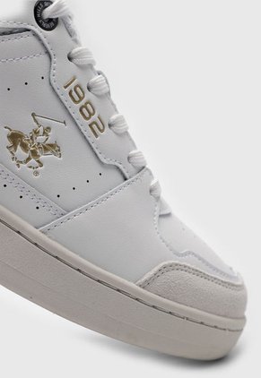 Tenis Lifestyle Blanco-Marfil-Gris Beverly Hills Polo Club Pirlo