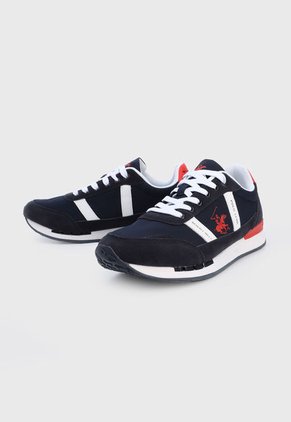 Tenis Lifestyle Azul-Blanco-Rojo Beverly Hills Polo Club Amici