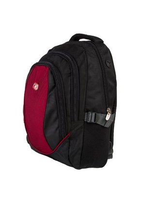 Maleta Polo Club Negro-Rojo