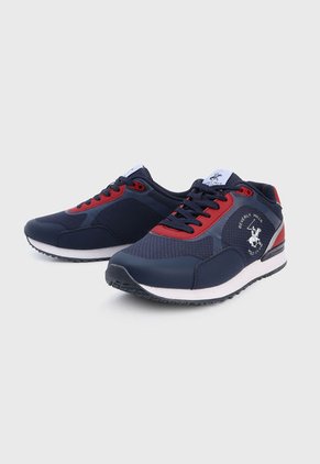 Tenis Lifestyle Azul-Rojo-Blanco Beverly Hills Polo Club Monster