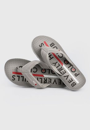 Playera Gris-Blanco-Negro Beverly Hills Polo Club