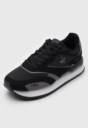 Tenis Lifestyle Negro-Gris-Blanco Beverly Hills Polo Club Odin
