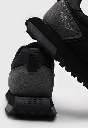 Tenis Lifestyle Negro-Gris Beverly Hills Polo Club Crush