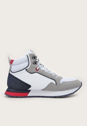 Tenis Lifestyle Blanco-Gris-Azul Navy Beverly Hills Polo Club Hydro