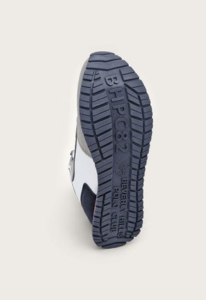 Tenis Lifestyle Blanco-Gris-Azul Navy Beverly Hills Polo Club Hydro
