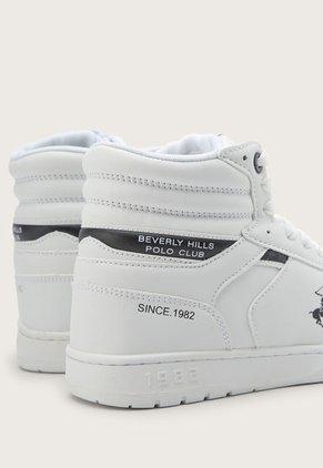 Tenis Lifestyle Blanco-Negro Beverly Hills Polo Club Puff