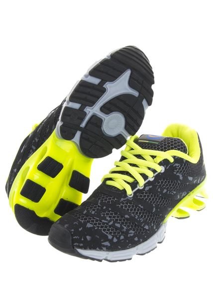 Lifestyle Bibi Defender Negro-Amarillo Neón