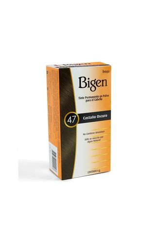 Bigen - Tinte Bigen Castano Oscuro # 47 Gramos