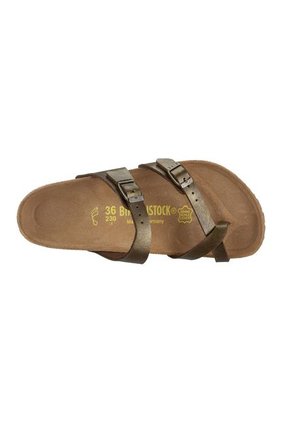SANDALIAS BIRKENSTOCK UNISEX GIZEH NL SFB METALLIC COPPER 100504