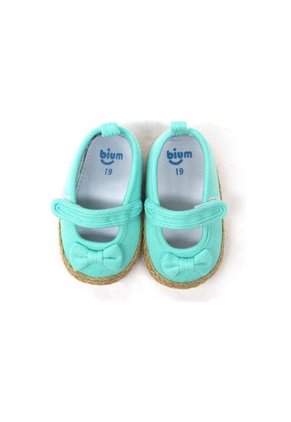 Zapato Mary Jane Con Velcro BIUMZP09 Verde