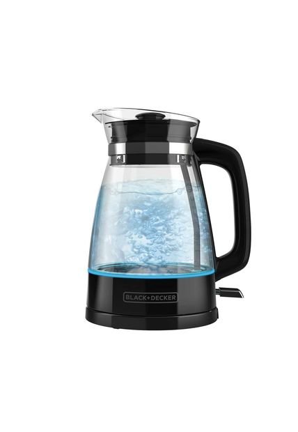 HERVIDOR ARTESANAL BLACK+DECKER® CON ILUMINACIÓN LED, KE7000B-LA
