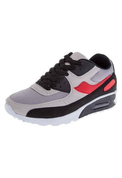 Lifestyle Gris-Negro-Rojo BlackJack