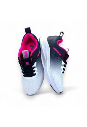 TENIS DEPORTIVOS MUJER BLACKMOUNTAIN BLANCO/NEGRO