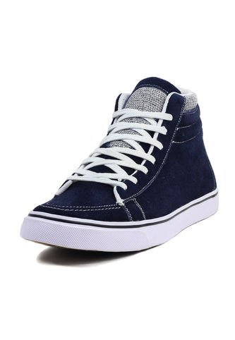 Tenis Azul Oscuro Blanco Perla A-6 Blanco Perla