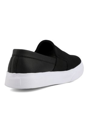 Tennis Casuales Hombre Cuero Negro Moopy Tomas01
