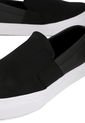 Tennis Casuales Hombre Cuero Negro Moopy Tomas01 de Blanco Perla