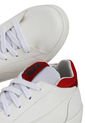 Tenis Blanco Rojo Blanco Perla BPB-230 de Blanco Perla