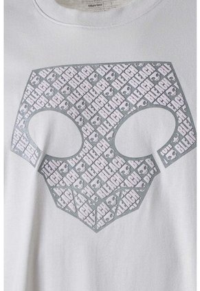 Camiseta De Bleach Regular Fit Para Hombre M