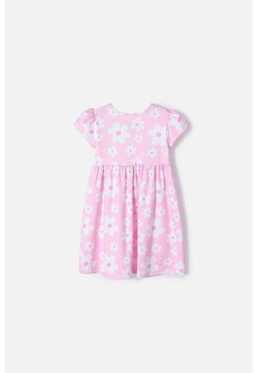 Vestido De Bluey Multicolor Corto Para Niña 2T A 6T 2T