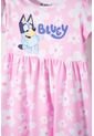 Vestido De Bluey Multicolor Corto Para Niña 2T A 6T 4T de BLUEY