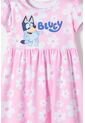Vestido De Bluey Multicolor Corto Para Niña 2T A 6T 4T de BLUEY