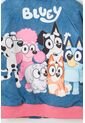 Chaqueta De Bluey Con Cierre Multicolor Para Niña 2T A 6T 2T de BLUEY