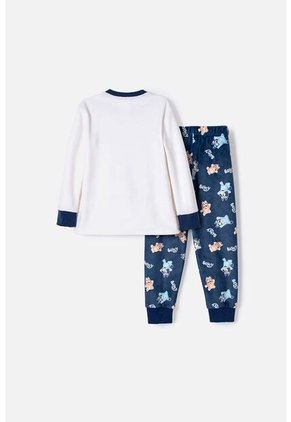Pijama De Bluey Multicolor De Pantalón Largo Para Niño 2T A 6T 5T