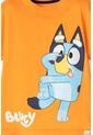 Camiseta De Bluey Naranja Manga Corta Para Niño 2T A 6T 5T de BLUEY