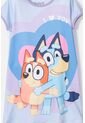 Pijama De Bluey Azul Tipo Batola Para Niña 2T A 6T 5T de BLUEY