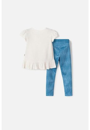 Conjunto De Bluey Con Pantalón Largo Multicolor Para Niña 2T A 6T 4T