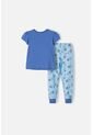 Pijama De Bluey Multicolor Manga Corta Para Niña 2T A 6T 5T de BLUEY