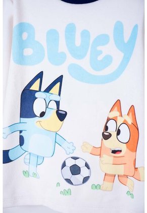 Pijama De Bluey Multicolor De Pantalón Largo Para Niño 2T A 6T 2T
