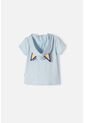 Camiseta De Bluey Con Capucha Azul Para Niña 2T A 6T 4T de BLUEY