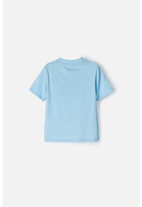 Camiseta De Bluey Manga Corta Azul Unisex 2T A 6T 3T
