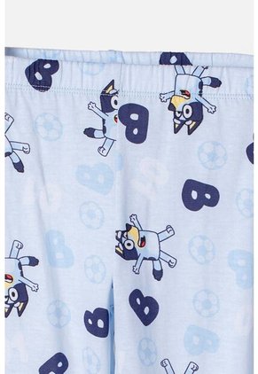 Pijama De Bluey Multicolor De Pantalón Largo Para Niño 2T A 6T 3T