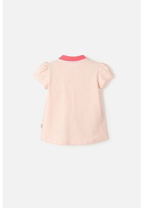 Camiseta De Bluey Rosa Tipo Polo Para Niña 2T A 6T 5T