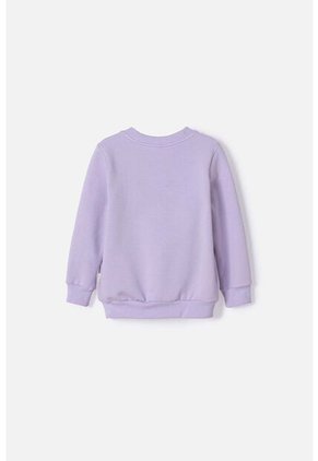 Buzo De Bluey Lila De Diseño Cerrado Para Niña 2T A 6T 5T