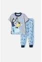 Pijama De Bluey Azul Y Gris Maga Corta Para Niño 2T A 6T 5T de BLUEY
