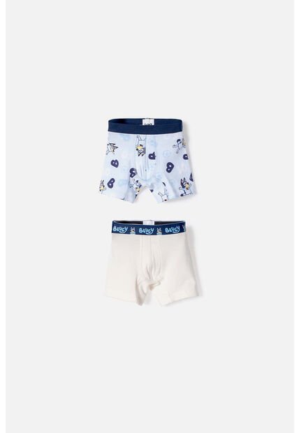 Pack X2 Boxer De Bluey Multicolor Para Niño 2T A 6T 2T