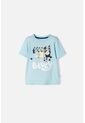 Camiseta De Bluey Azul Manga Corta Para Niño 2T A 6T 2T de BLUEY