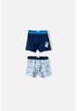 Pack X2 Boxer De Bluey Azul Para Niño 2T A 6T 2T de BLUEY