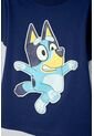 Camiseta De Bluey Azul Manga Larga Para Niño 2T A 6T 5T de BLUEY