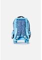 Morral De Bluey 14’’ Con Ruedas Azul Para Niña U de BLUEY
